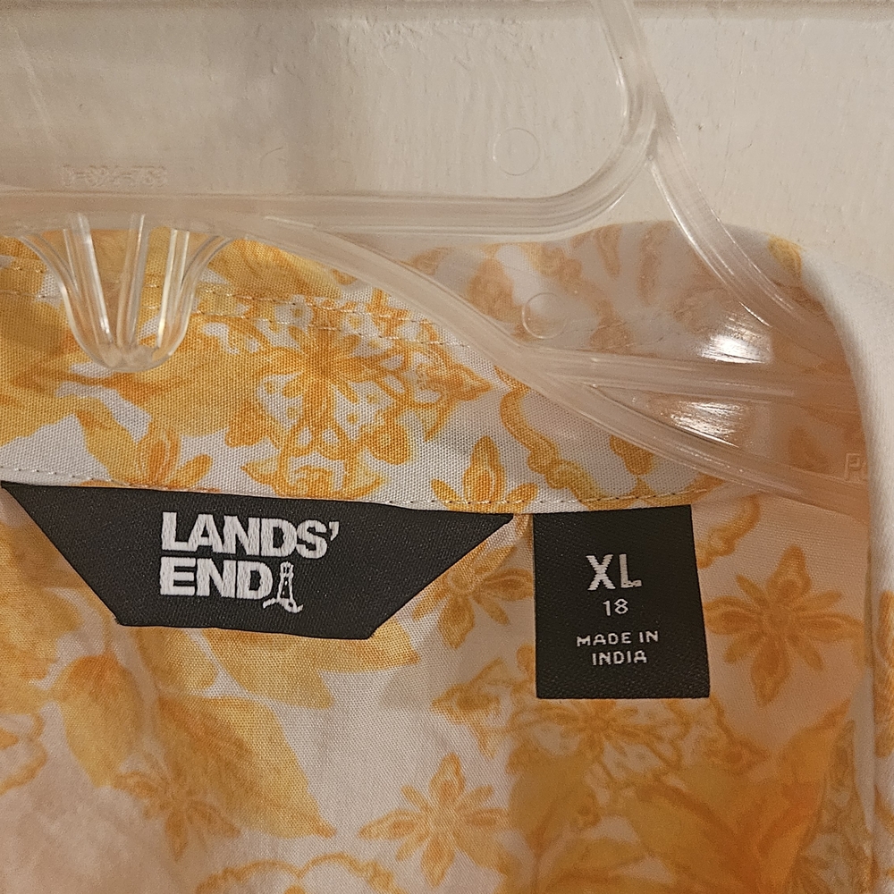Yellow Floral Women's Dress - Picture 2 of 10